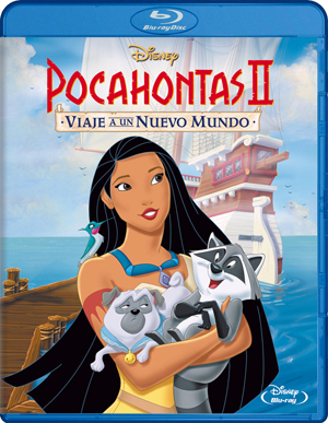 carátula frontal de Pocahontas II: Viaje al Nuevo Mundo