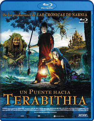 carátula frontal de Un puente hacia Terabithia