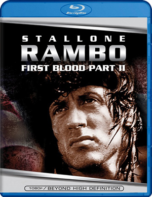 carátula frontal de Rambo: Acorralado II