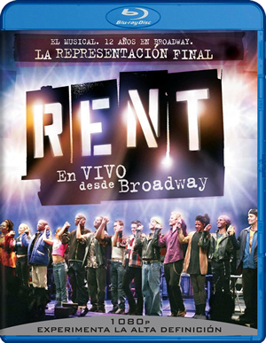 carátula frontal de Rent: En vivo desde Broadway