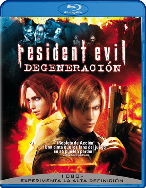 carátula frontal de Resident Evil: Degeneracin