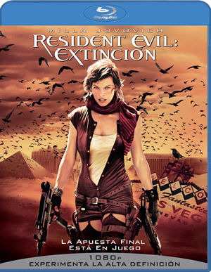 carátula frontal de Resident Evil: Extincin