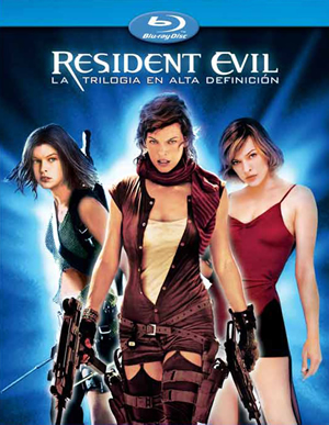 carátula frontal de Trilog�a Resident Evil (reedici�n)