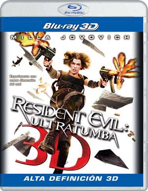 carátula frontal de Resident Evil: Ultratumba 3D