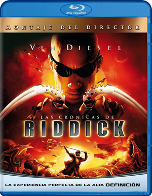 carátula frontal de Las Crnicas de Riddick: Montaje del director