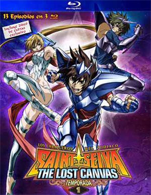 carátula frontal de Los Caballeros del Zodaco: Saint Seiya - The Lost Canvas: Temporada 1