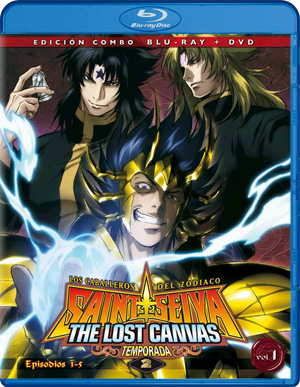 carátula frontal de Los Caballeros del Zodaco: Saint Seiya - The Lost Canvas: Temporada 2 Vol. 1