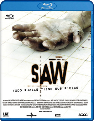 carátula frontal de Saw + DVD gratis