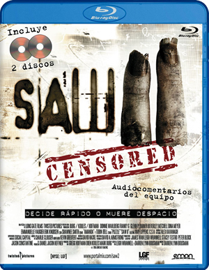 carátula frontal de Saw II (Saw 2)