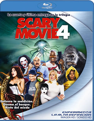 carátula frontal de Scary Movie 4