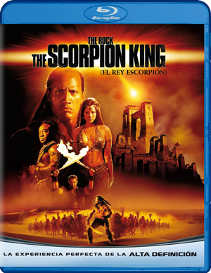 carátula frontal de The Scorpion King (El rey escorpin)