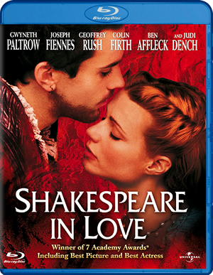 carátula frontal de Shakespeare in Love