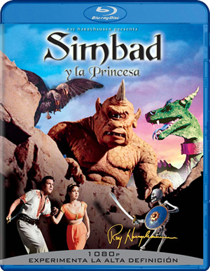 carátula frontal de Simbad y la princesa