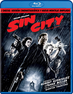carátula frontal de Sin City: Extendida y sin cortes
