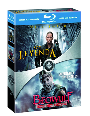 carátula frontal de Pack: Soy Leyenda + Beowulf