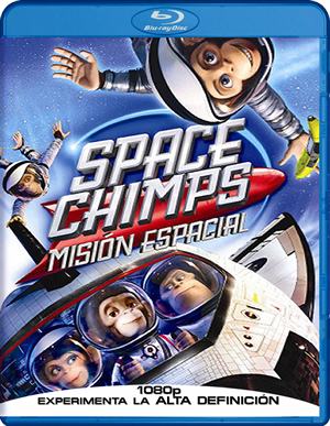 carátula frontal de Space Chimps: Misin espacial + DVD gratis
