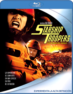 carátula frontal de Starship Troopers