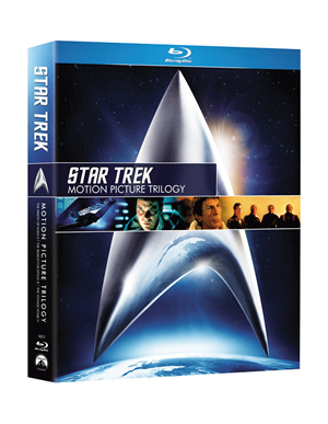 carátula frontal de Star Trek: The Motion Picture Trilogy