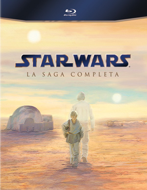 carátula frontal de Star Wars: La saga completa