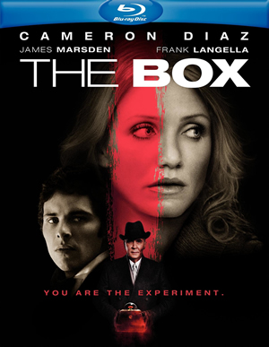 carátula frontal de The Box + Copia digital + DVD