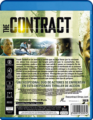 carátula trasera de The Contract