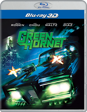 carátula frontal de The Green Hornet 3D + 2D