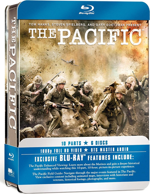 carátula frontal de The Pacific - Serie completa