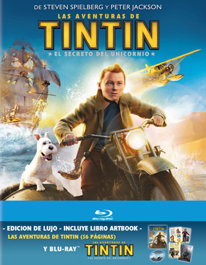 carátula frontal de Las aventuras de Tintn: El secreto del Unicornio (Digibook)