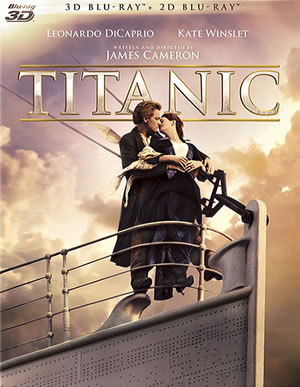 carátula frontal de Titanic (Blu-Ray 3D + 2D)