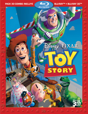 carátula frontal de Toy Story (Juguetes) Blu-ray 3D