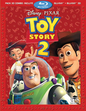 carátula frontal de Toy Story 2 Blu-ray 3D