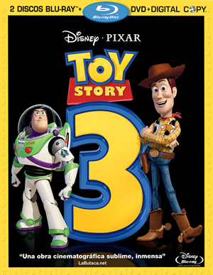 carátula frontal de Toy Story 3 + DVD