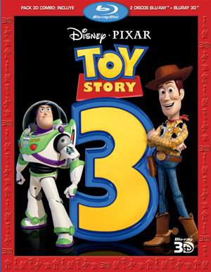 carátula frontal de Toy Story 3 Blu-ray 3D