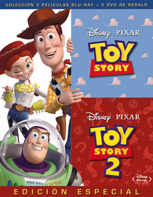 carátula frontal de Pack Toy Story 1 + 2: Ediciones Especiales + DVD