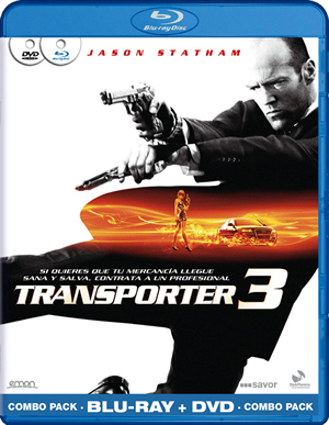 carátula frontal de Transporter 3 + DVD regalo