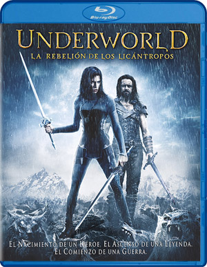 carátula frontal de Underworld: La rebelin de los Licntropos