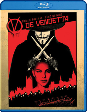 carátula frontal de V de Vendetta