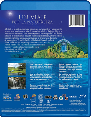 carátula trasera de Un viaje por la naturaleza
