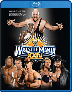 carátula frontal de WWE: Wrestlemania 24